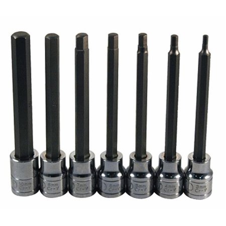 ATD TOOLS ATD Tools ATD-13787 7 Pc. Xl Sae Hex Bit Socket Set ATD-13787